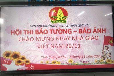 KHOẢNH KHẮC TRONG HỘI THI  BÁO TƯỜNG – BÁO ẢNH CHÀO MỪNG NGÀY NHÀ GIÁO VIỆT NAM 20/11